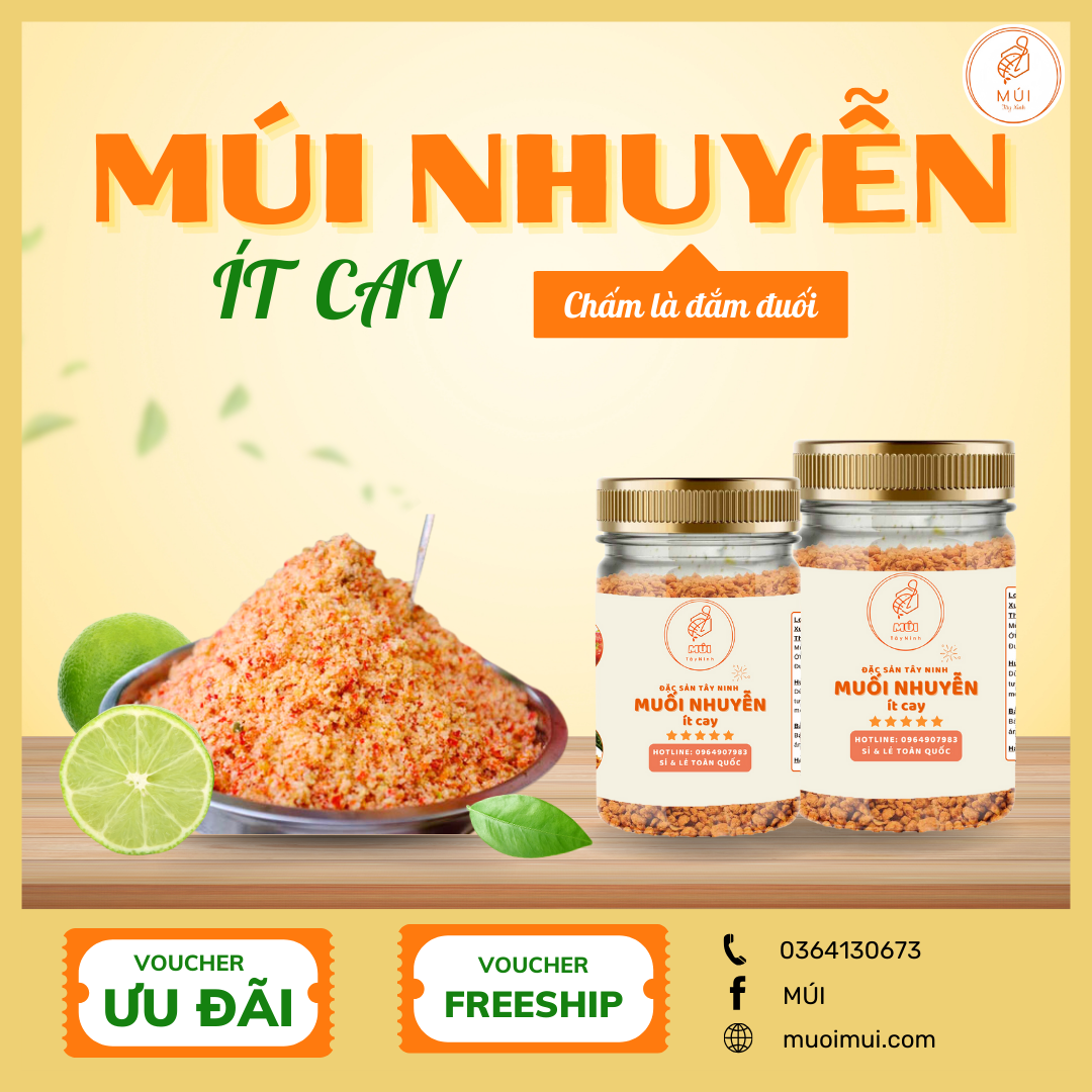 Muối tôm Tây Ninh- Đặc sản Tây Ninh